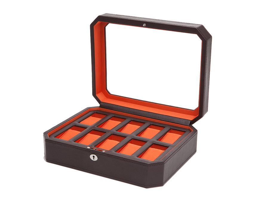 WOLF Windsor 10 Piece Watch Box - view 6