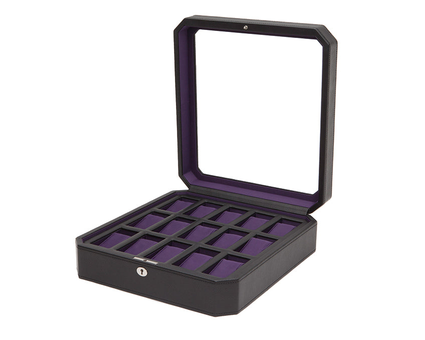 WOLF Windsor 15 Piece Watch Box - view 2