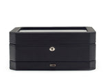 WOLF Windsor 10 Piece Watch Box with Drawer - view 9