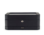 WOLF Windsor 10 Piece Watch Box with Drawer