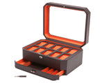 WOLF Windsor 10 Piece Watch Box with Drawer - view 6