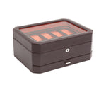 WOLF Windsor 10 Piece Watch Box with Drawer - view 7