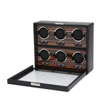 WOLF Heritage Macassar 6 Piece Watch Winder - view 2