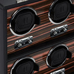WOLF Heritage Macassar 8 Piece Watch Winder - view 3