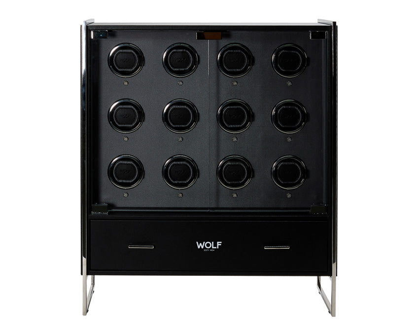 WOLF Classic 12 Piece Watch Winder Cabinet