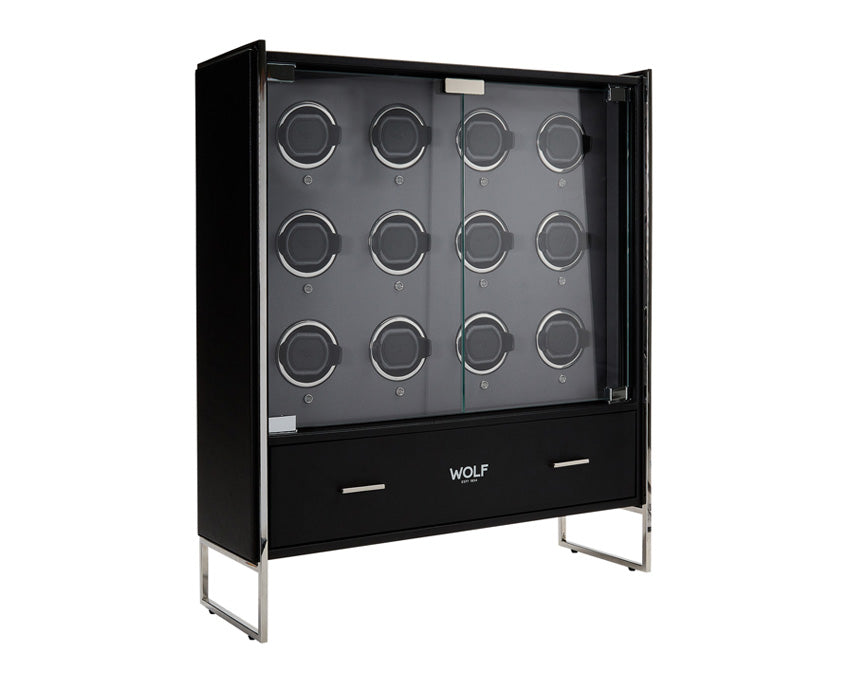 WOLF Classic 12 Piece Watch Winder Cabinet - view 2