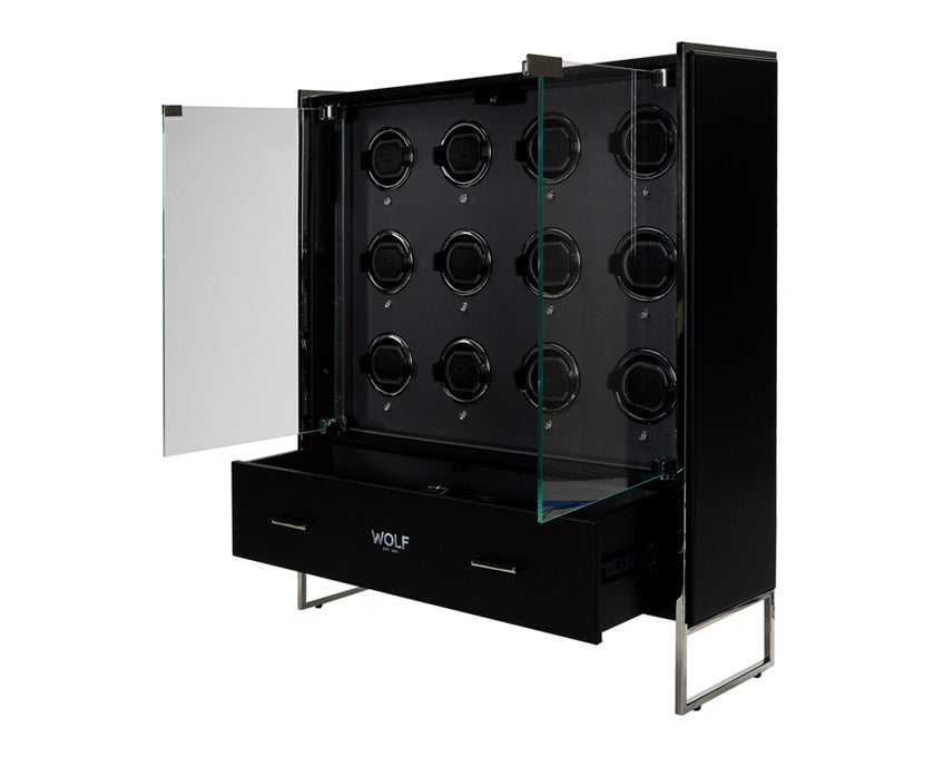 WOLF Classic 12 Piece Watch Winder Cabinet - view 3