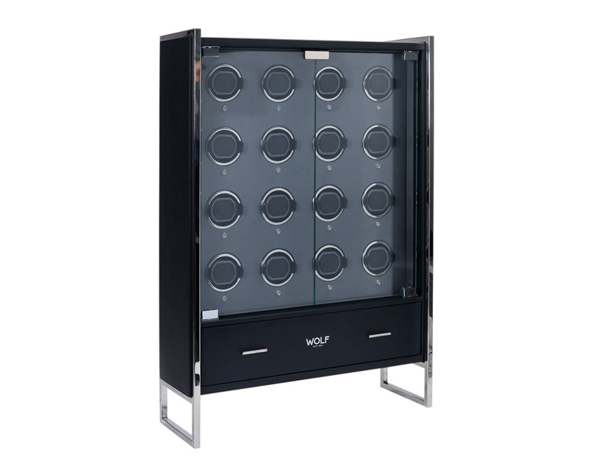 WOLF Classic 16 Piece Watch Winder Cabinet - view 2