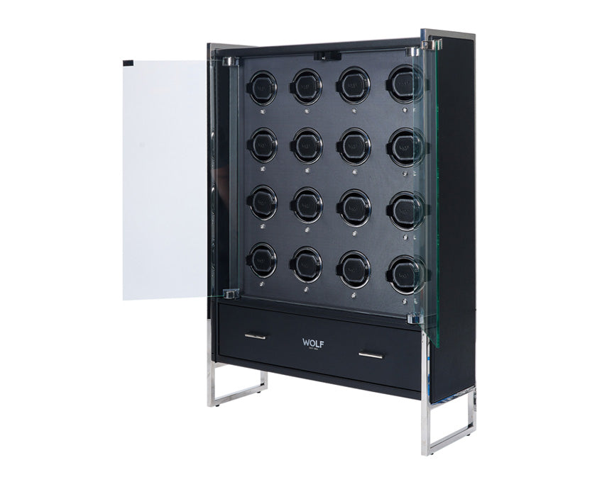 WOLF Classic 16 Piece Watch Winder Cabinet - view 3
