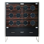 WOLF Roadster 12 Piece Watch Winder Cabinet
