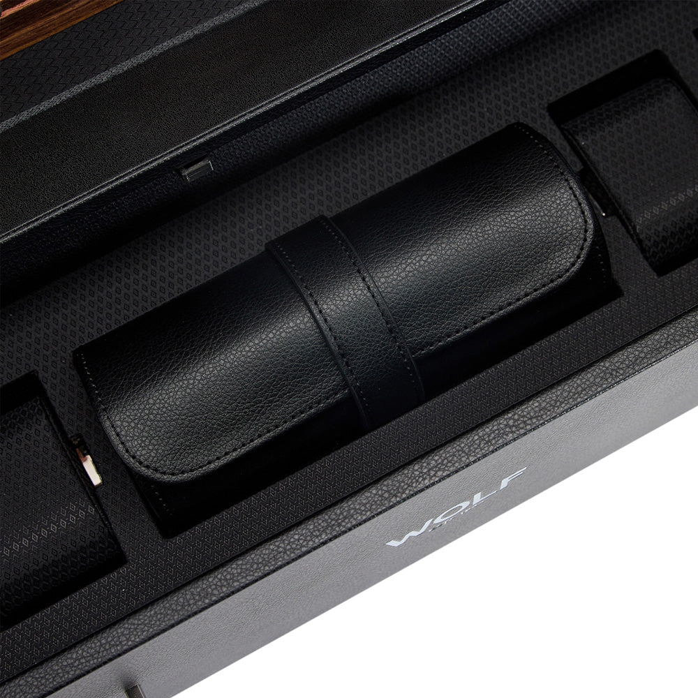 WOLF Roadster 12 Piece Watch Winder Cabinet - view 4