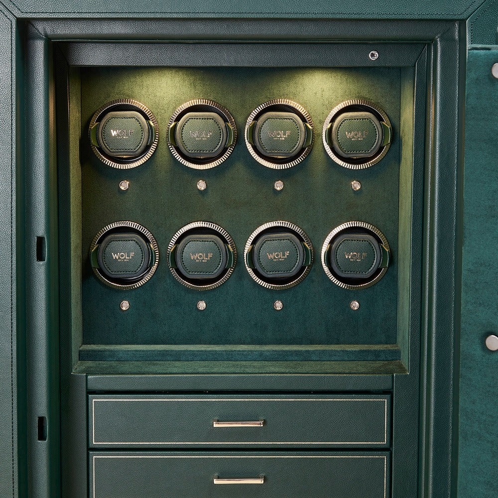 WOLF Athos 8 Piece Watch Winder and Jewelry Safe - view 8