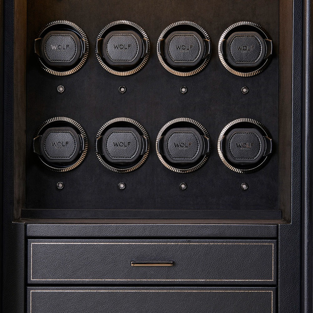 WOLF Athos 12 Piece Watch Winder and Jewelry Safe - view 3