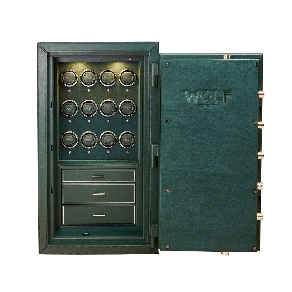 WOLF Athos 12 Piece Watch Winder and Jewelry Safe - view 5