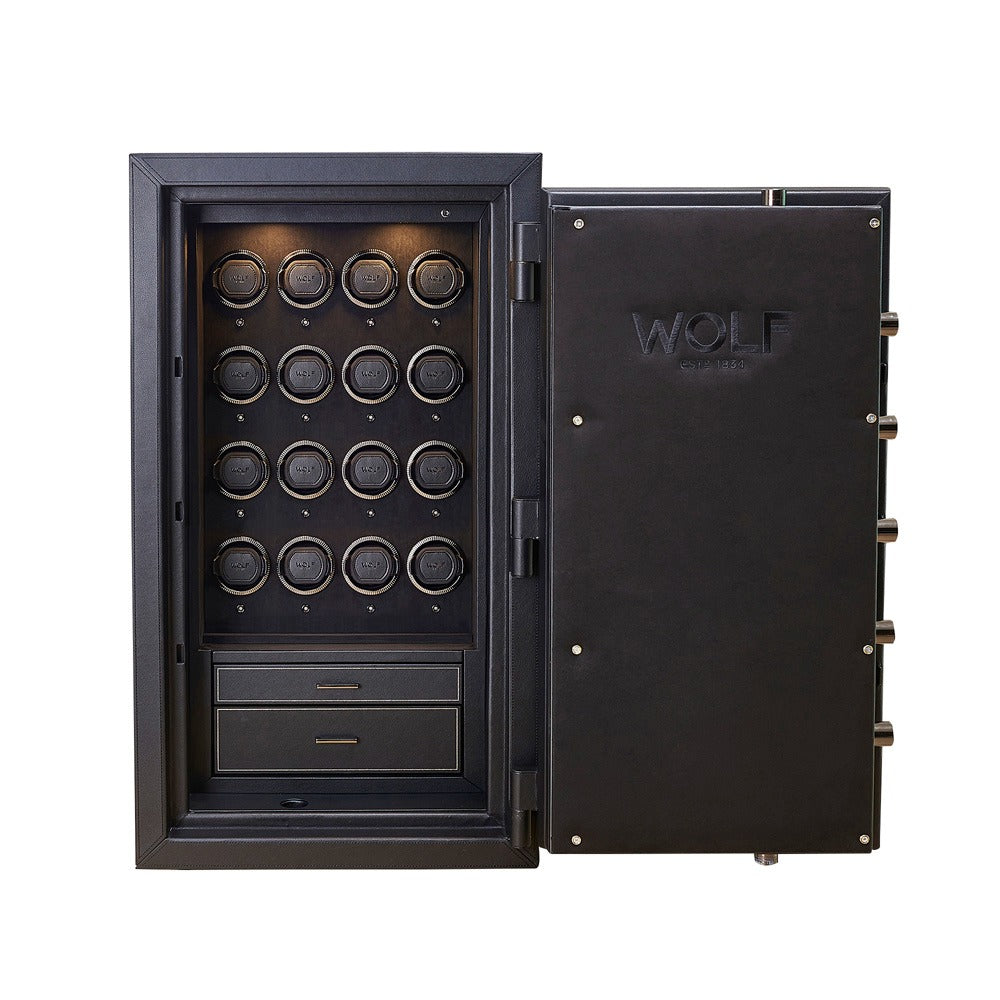 WOLF Athos 16 Piece Watch Winder and Jewelry Safe - view 2