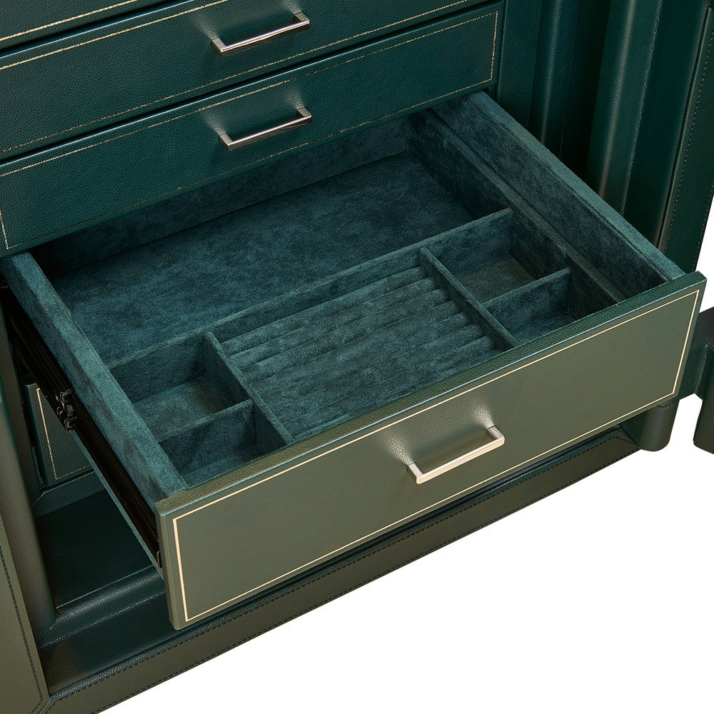 WOLF Athos 16 Piece Watch Winder and Jewelry Safe - view 8
