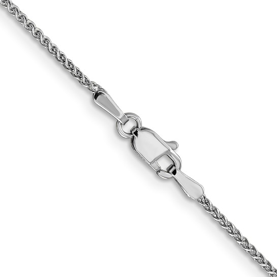 14KW Gold 1.2mm Spiga Diamond-Cut Chain