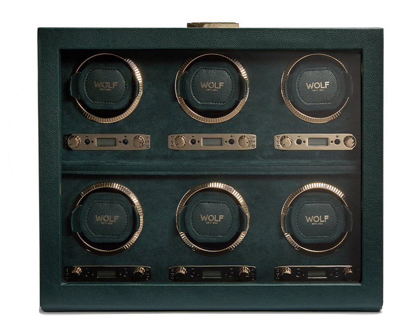 WOLF British Racing 6 Piece Watch Winder - view 5