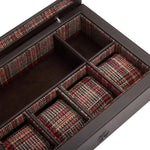 WOLF WM Brown 4 Piece Watch Accessory Box - view 4