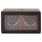 WOLF WM Brown Double Watch Winder