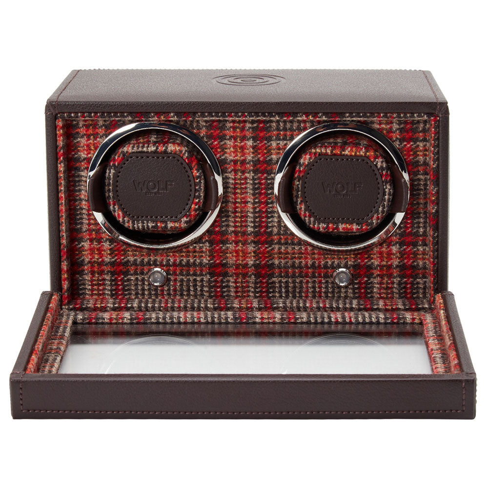 WOLF WM Brown Double Watch Winder - view 2