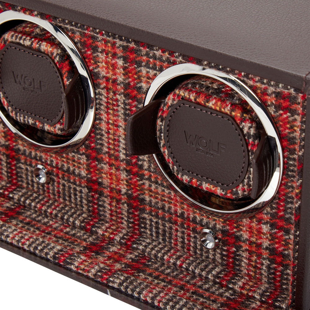 WOLF WM Brown Double Watch Winder - view 3