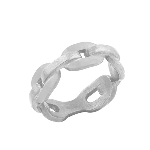 Sterling Silver "Chill-Link" Ring
