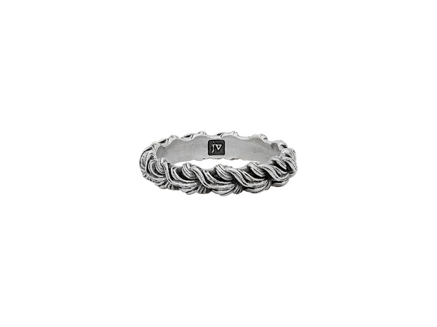 John Varvatos Floral Ring, thin
