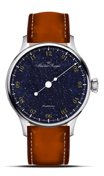 MeisterSinger "Pangaea" Single-Hand Automatic in SS, Aventurine Dial