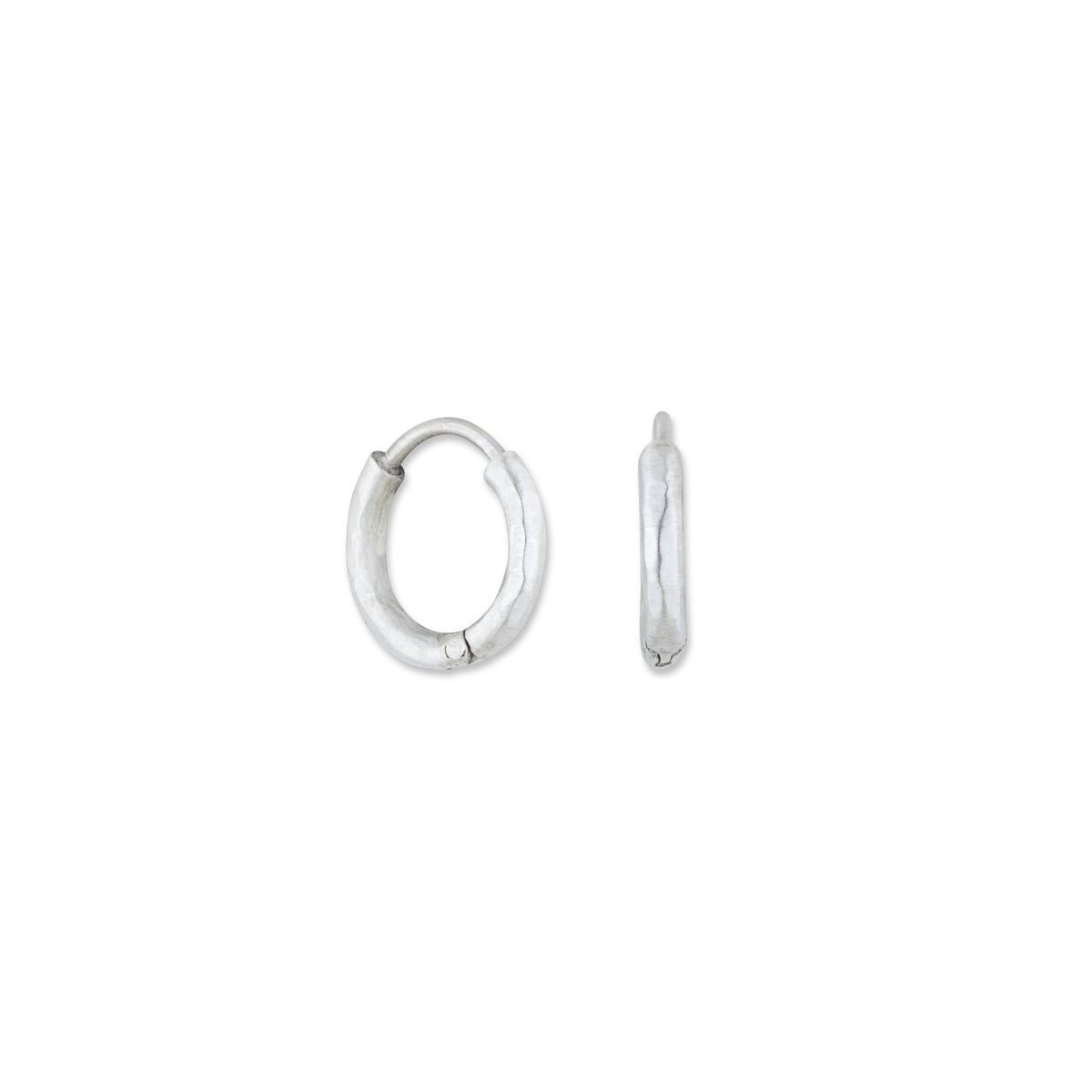 Lika Behar "Diana" Starter Hoop Earrings in Sterling Silver, 12 mm