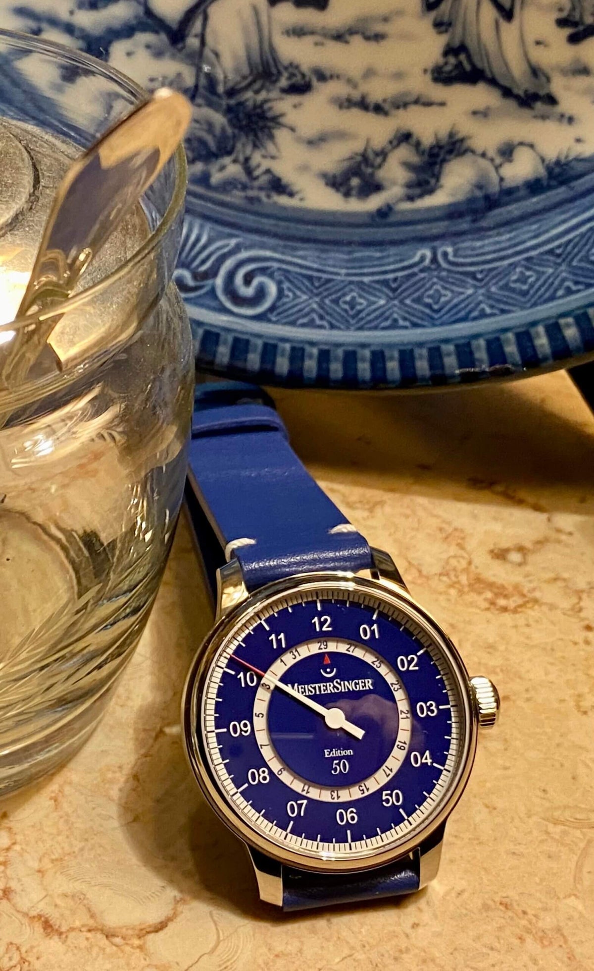 MeisterSinger "Perigraph US Edition" Limited Single-Hand Automatic in SS