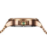 GLOCK Quartz Watch in Coyote Steel, Green Dial, Coyote Bracelet