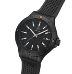 GLOCK Rotating-Bezel Watch in Black Steel, Black Dial, Black Strap (GW-33-1-24)