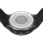 GLOCK Rotating-Bezel Watch in Black Steel, Black Dial, Black Strap (GW-33-1-24)