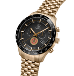 GLOCK Swiss Chronograph Watch in Coyote Steel, Black Dial, Coyote Bracelet (GW-35-2-22)