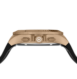 GLOCK Swiss Chronograph Watch in Coyote Steel, Black Dial, Camouflage Desert Strap