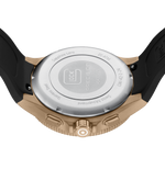 GLOCK Swiss Chronograph Watch in Coyote Steel, Black Dial, Camouflage Desert Strap