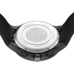 GLOCK Swiss Chronograph Watch in Black Steel, Black Dial, Black Strap
