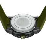 GLOCK Quartz Watch in Black Steel, Army Green Dial, Army Green Strap