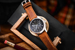 Mühle-Glashütte "Lunova Chronograph" Automatic in SS, Black Dial
