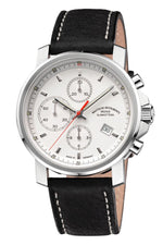 Mühle-Glashütte "29er Chronograph" Automatic in SS, White Dial