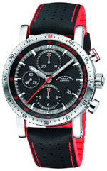 Mühle-Glashütte "Teutonia Sport I" Chronograph Automatic in SS, Black Dial