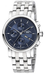 Mühle-Glashütte "Teutonia II Chronograph" Automatic in SS, Night Blue Dial