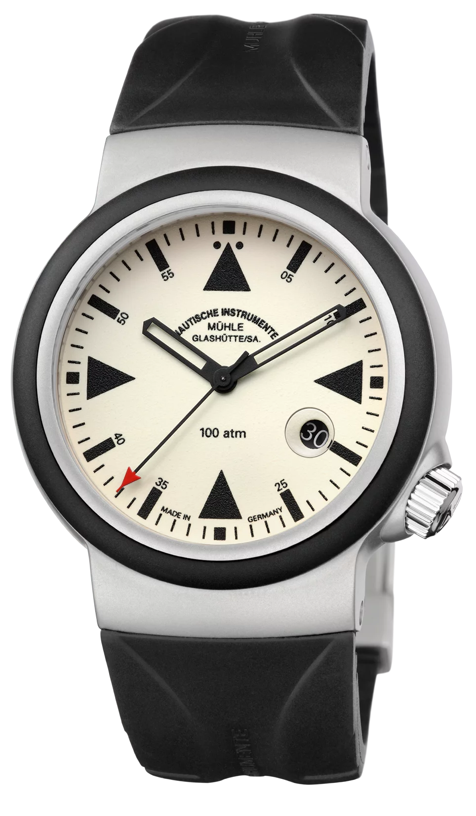 Mühle-Glashütte "S.A.R. Rescue-Timer" Automatic Diver in SS, Cream LUMEN Dial