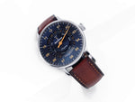 MeisterSinger "Pangaea Day Date" Automatic in SS, Steel Blue & Gold Dial