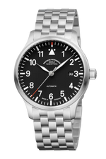 Mühle-Glashütte "Terrasport II" Automatic in SS, Black Dial