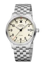 Mühle-Glashütte "Terrasport II" Automatic in SS, Cream Dial