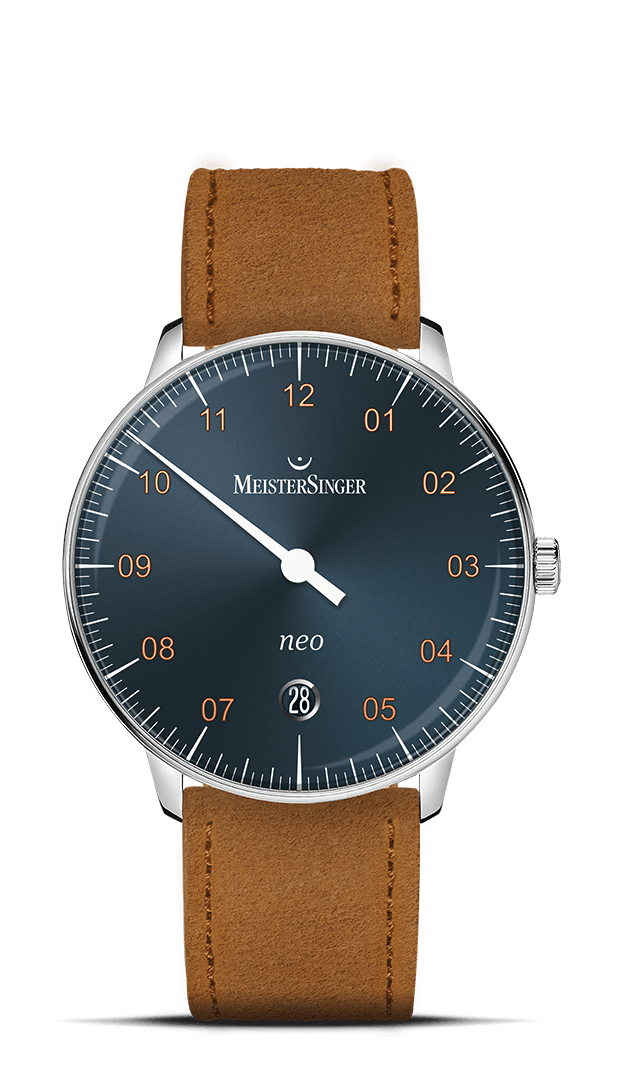 MeisterSinger "Neo" Single-Hand Automatic in SS, Grey Dial