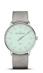 MeisterSinger "Neo Special" Single-Hand Automatic in SS, Light Green Dial