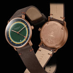 Sternglas "Naos Edition Argo" Quartz Watch in Bronze-Tone Steel, Multicolor Dial